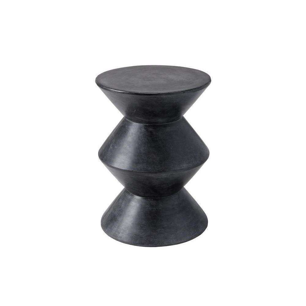 Union End Table - Black-Sunpan-SUNPAN-48012-Side Tables-1-France and Son