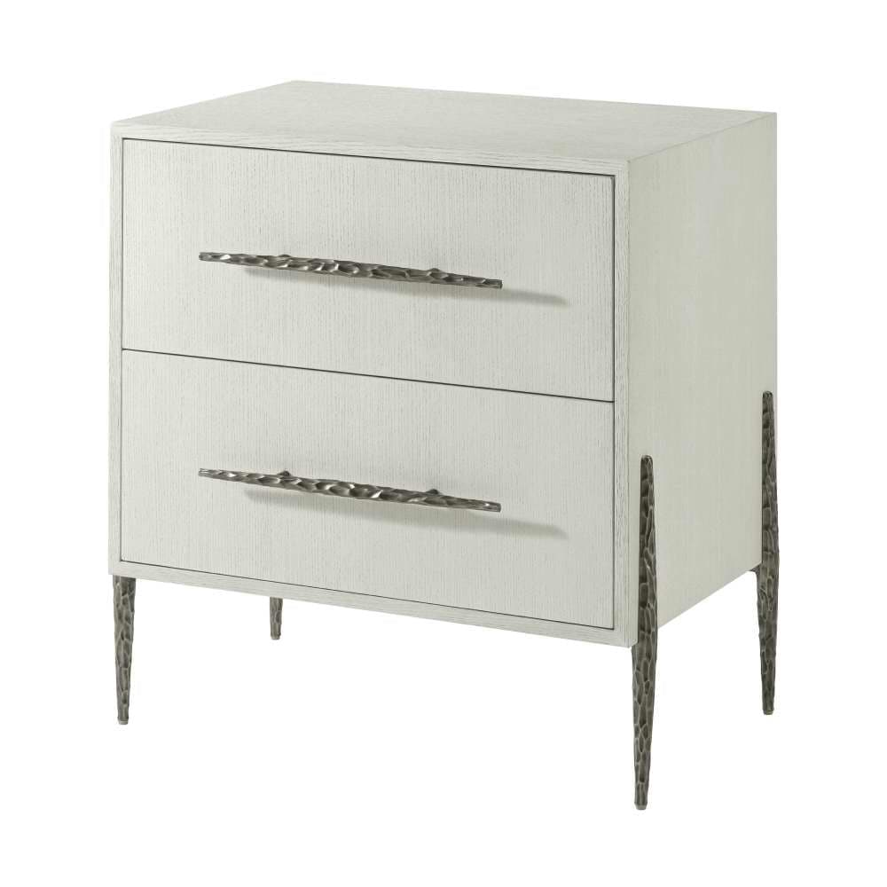 Essence Two Drawer Nightstand-Theodore Alexander-THEO-TA50222.C336-NightstandsOpal-1-France and Son