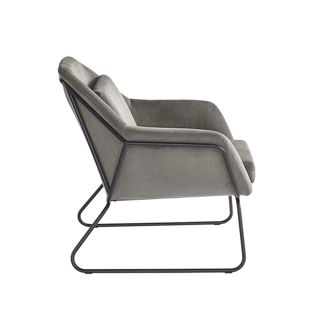 Watts Lounge Armchair-Sunpan-SUNPAN-104728-Lounge ChairsBlack - Antonio Charcoal-1-France and Son