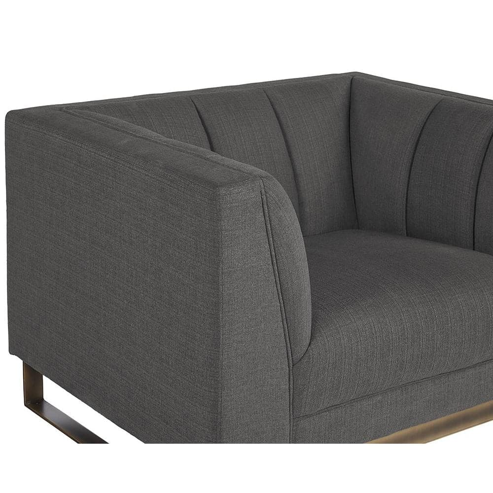 Parker Armchair-Sunpan-SUNPAN-105994-Lounge ChairsZenith Soft Grey-1-France and Son