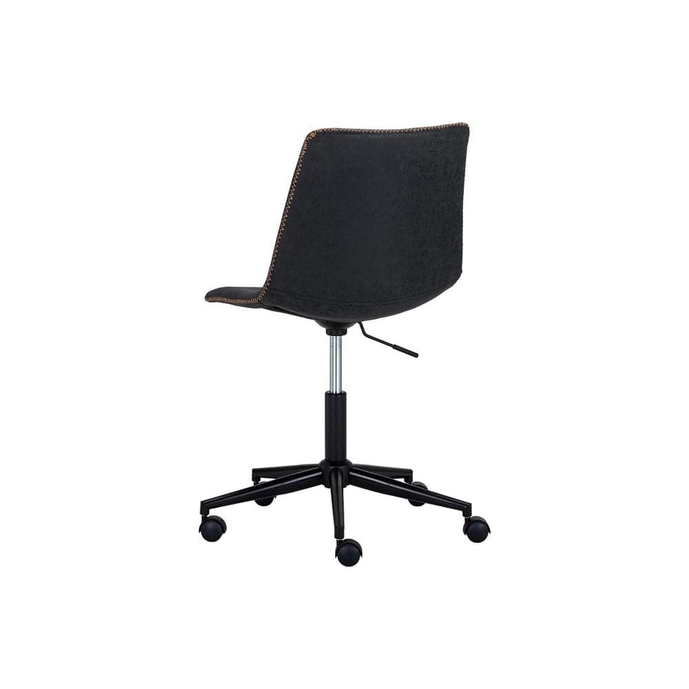 Cal Office Chair-Sunpan-SUNPAN-105579-Task ChairsAntique Black-1-France and Son