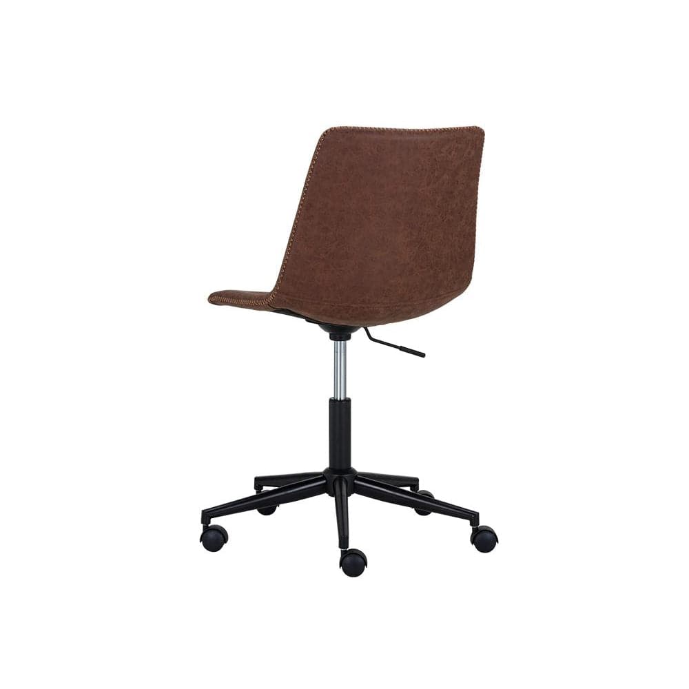 Cal Office Chair-Sunpan-SUNPAN-105579-Task ChairsAntique Black-1-France and Son