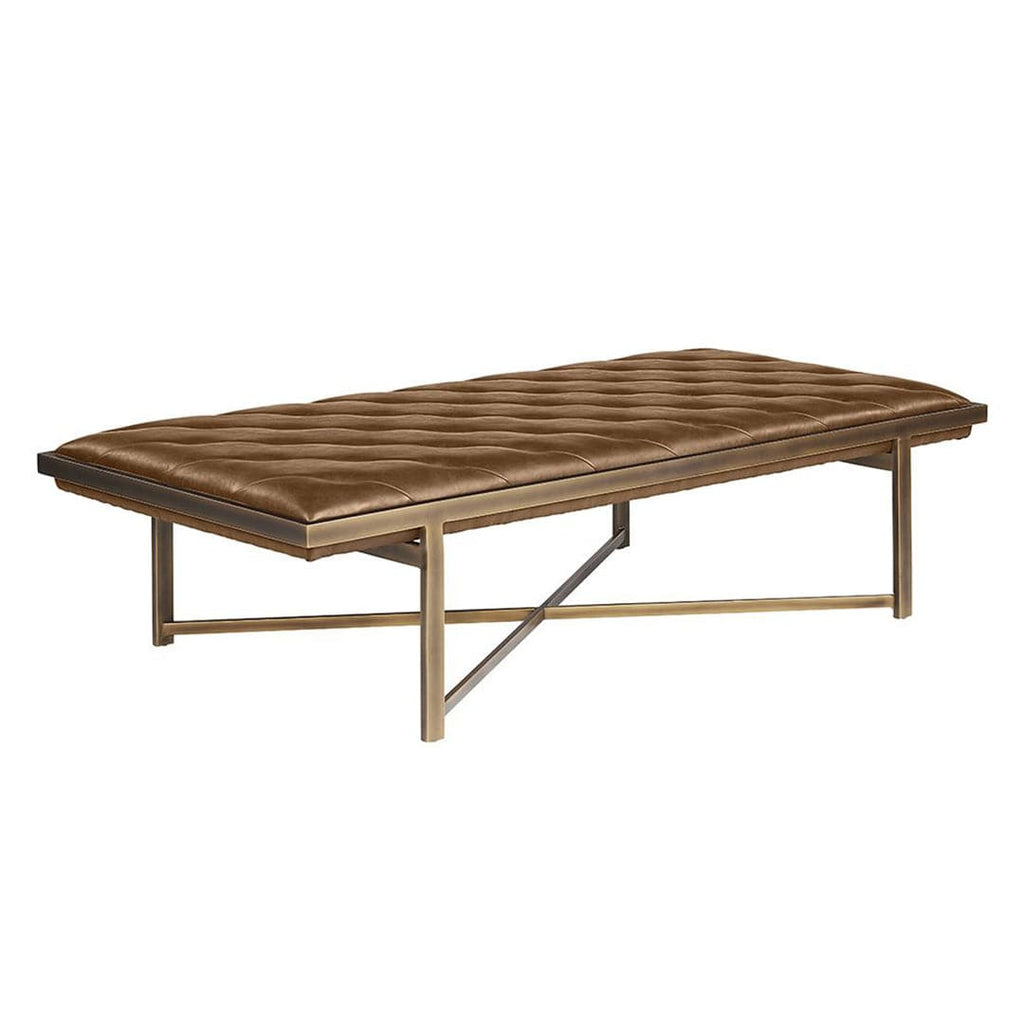 Kayla Bench-Sunpan-SUNPAN-105639-BenchesVintage Cognac-1-France and Son