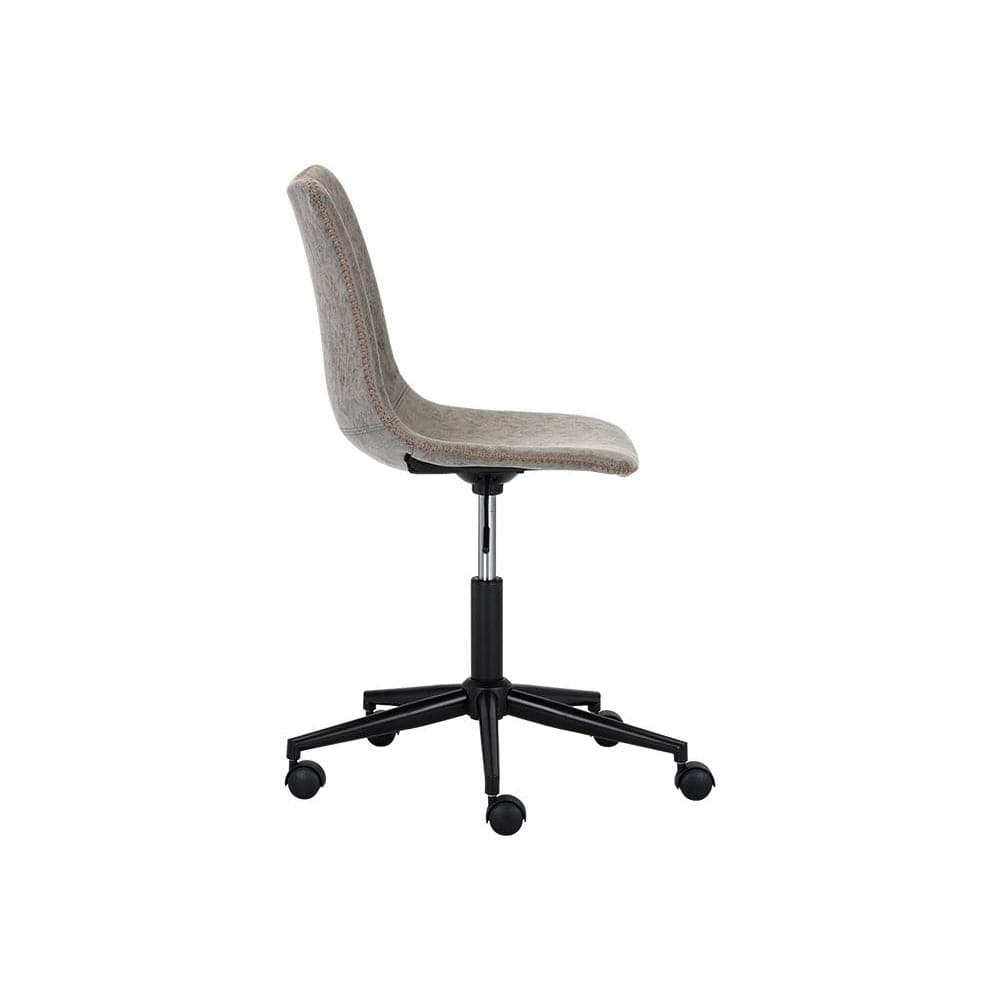 Cal Office Chair-Sunpan-SUNPAN-105579-Task ChairsAntique Black-1-France and Son
