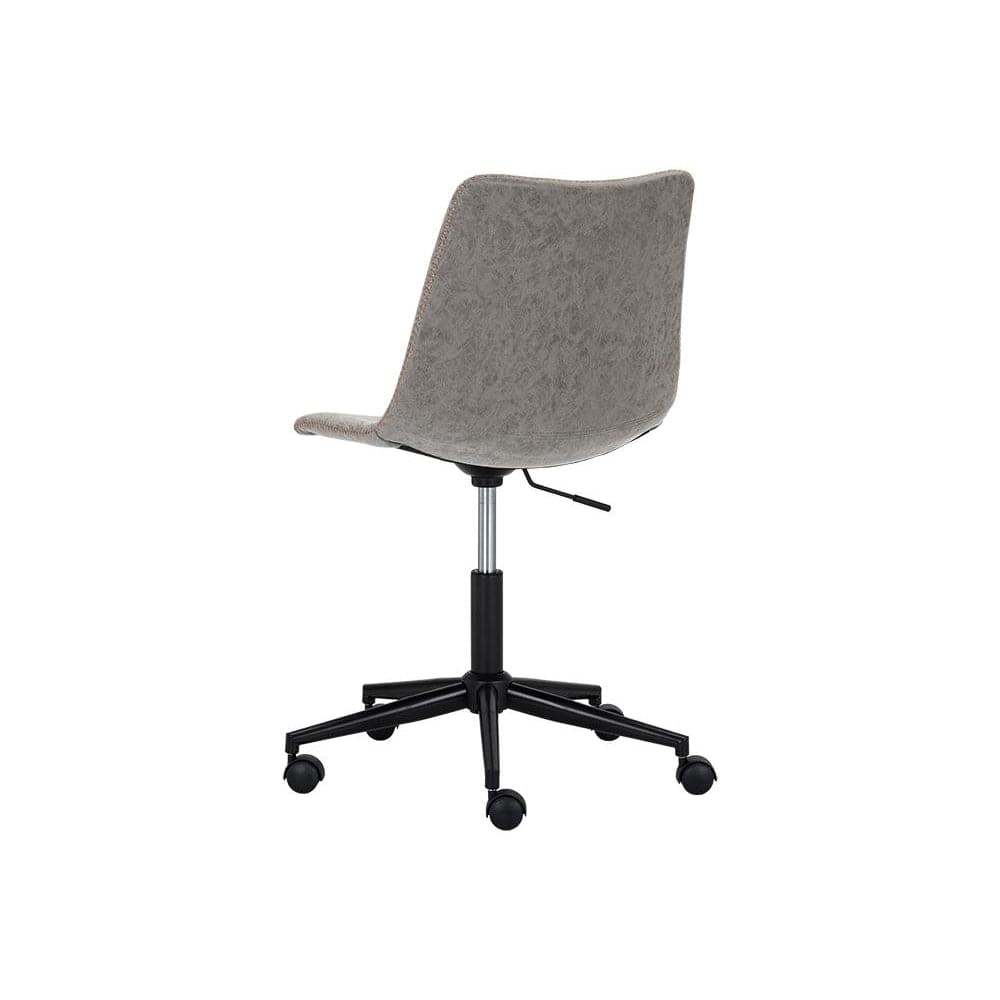 Cal Office Chair-Sunpan-SUNPAN-105579-Task ChairsAntique Black-1-France and Son