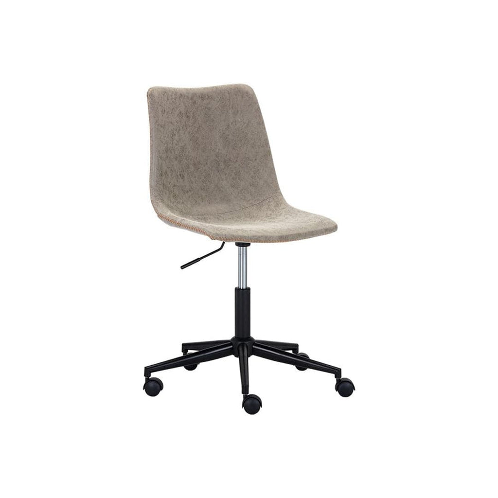 Cal Office Chair-Sunpan-SUNPAN-105579-Task ChairsAntique Black-1-France and Son