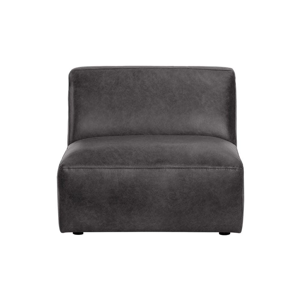 Watson Modular Sectional-Sunpan-SUNPAN-106174-Sectionalsmarseille black-armless chair-2-France and Son