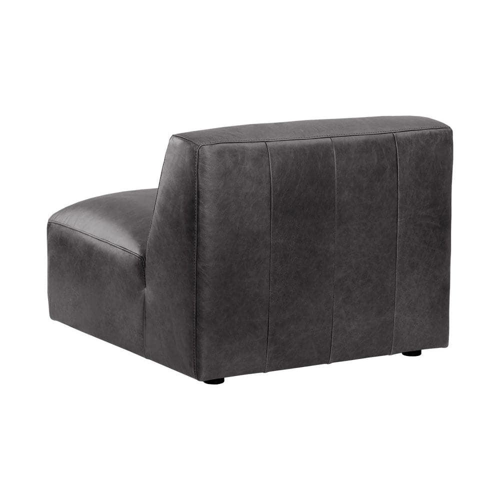 Watson Modular Sectional-Sunpan-SUNPAN-106174-Sectionalsmarseille black-armless chair-2-France and Son