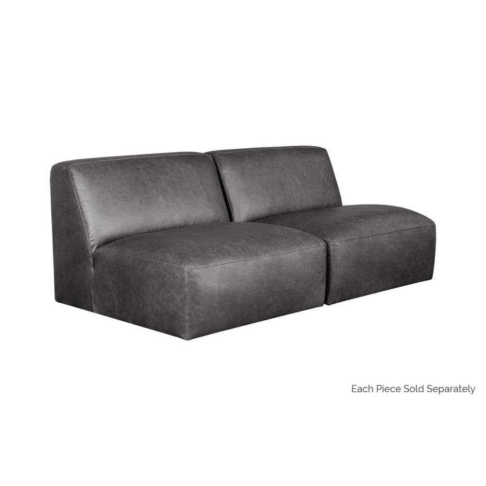 Watson Modular Sectional-Sunpan-SUNPAN-106174-Sectionalsmarseille black-armless chair-2-France and Son