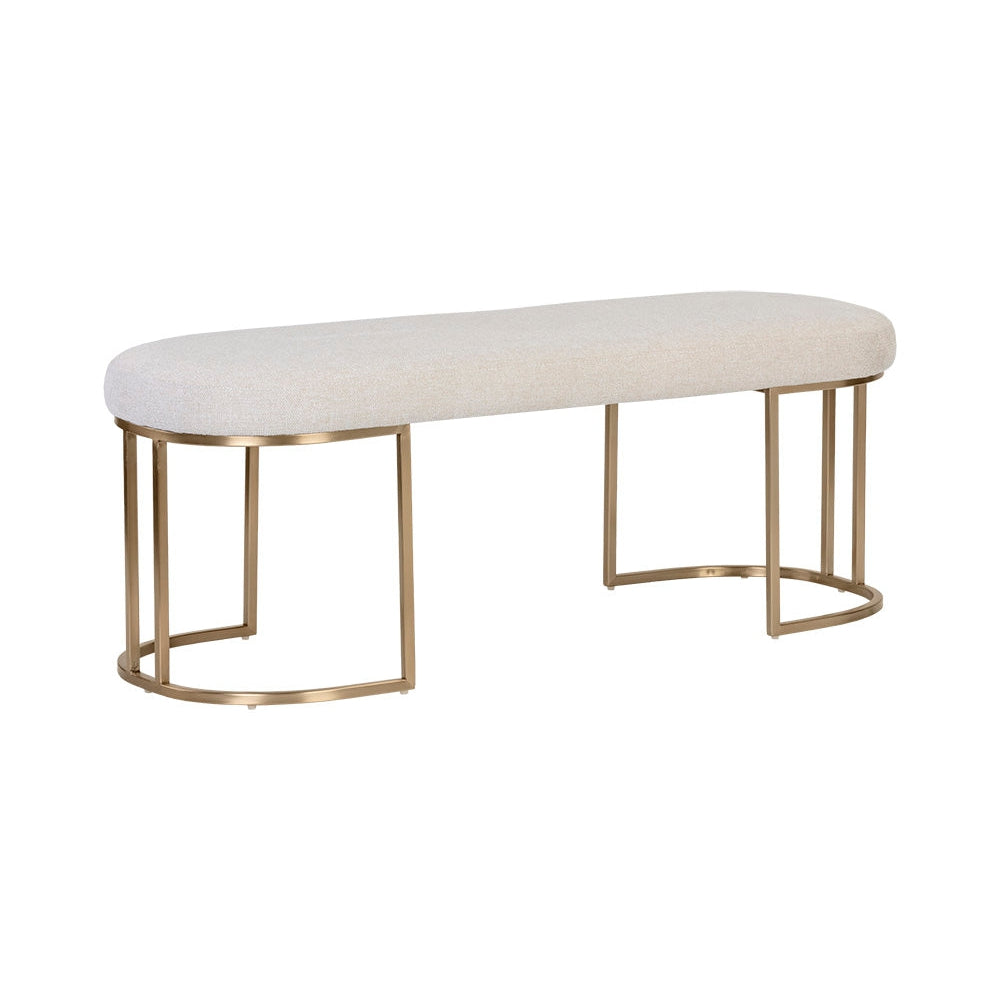 Rayla Bench-Sunpan-SUNPAN-106182-BenchesWhite-1-France and Son