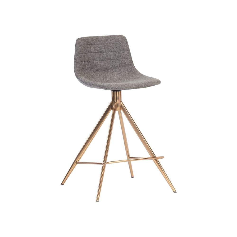 Andres Swivel Counter Stool - Belfast Koala Grey-Sunpan-SUNPAN-106211-Stools & Ottomans-1-France and Son