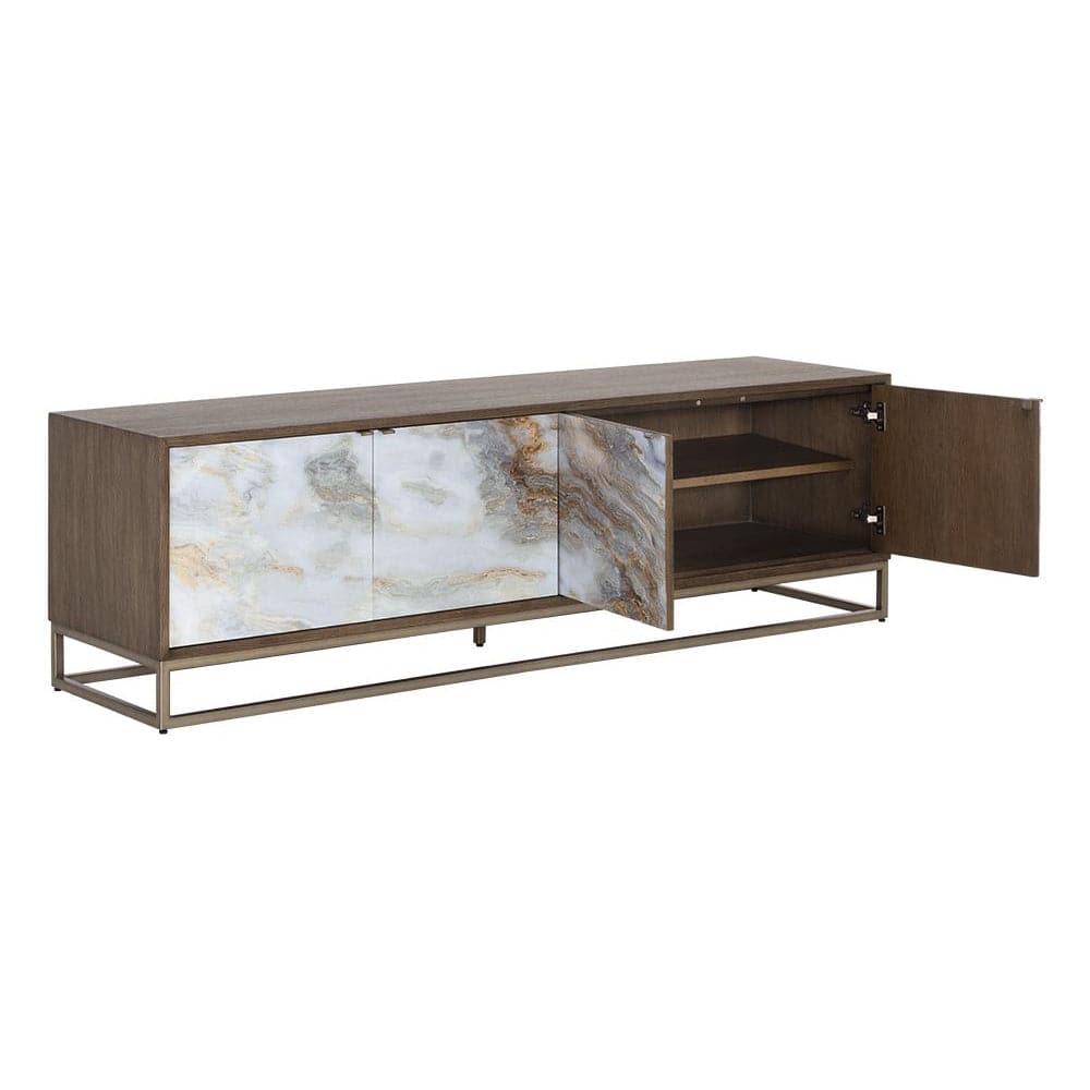 Fuentes Media Stand-Sunpan-SUNPAN-106751-Media Storage / TV Stands-1-France and Son