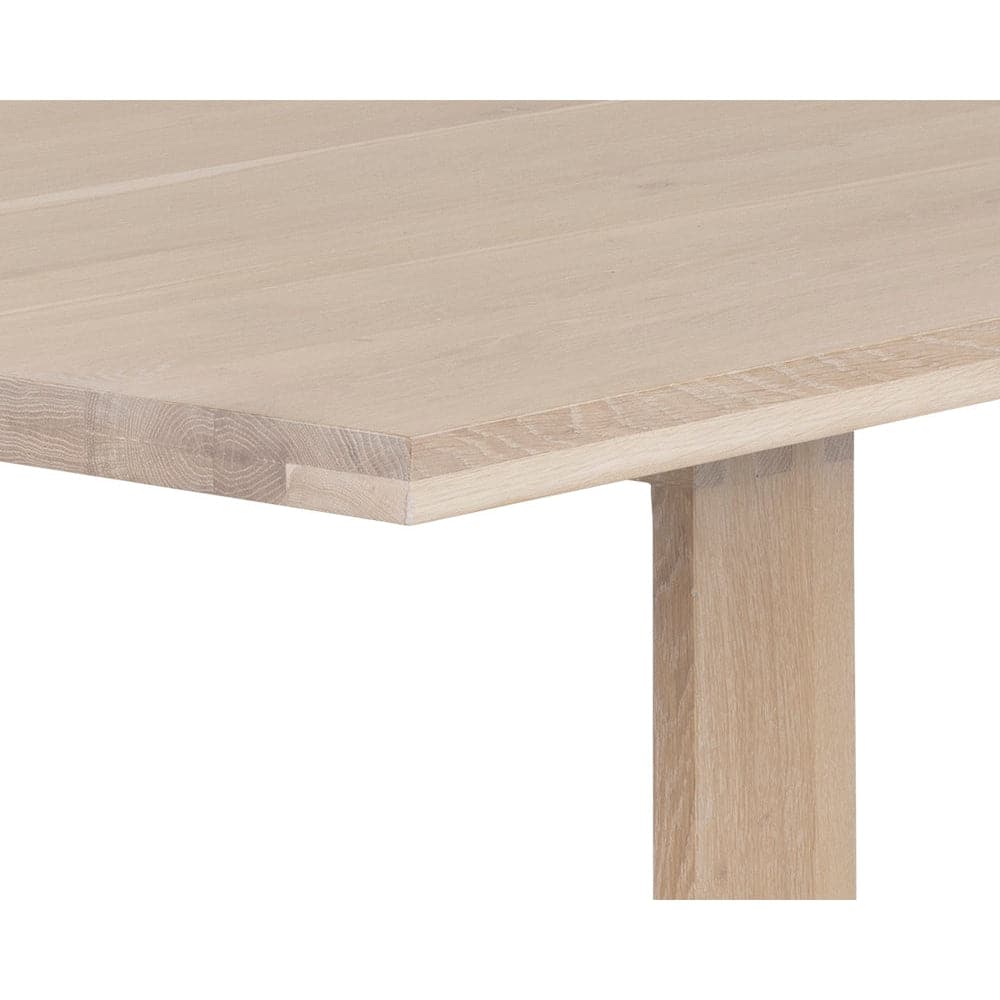 Thanus Dining Table - 94"-Sunpan-SUNPAN-106758-Outdoor Dining TablesLight Oak-1-France and Son