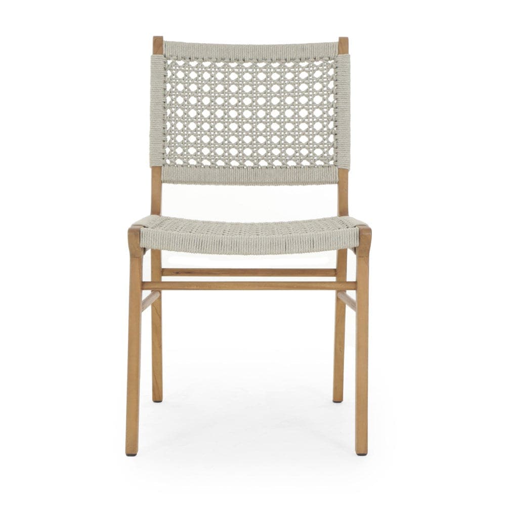 Delmar Outdoor Dining Chair-Four Hands-FH-106976-005-Outdoor Dining ChairsNatural Teak-Fsc-11-France and Son