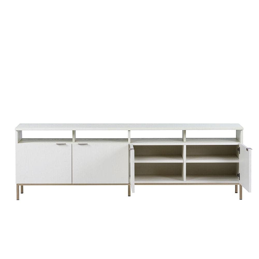 Ambrose Modular Media Console And Cabinet-Sunpan-SUNPAN-107172-Media Storage / TV Stands-1-France and Son