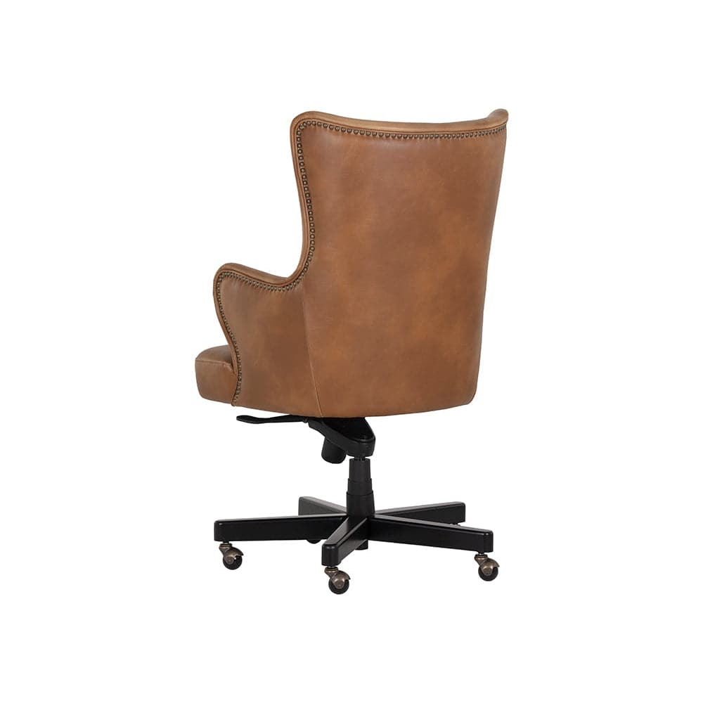 Hubert Office Chair - Tobacco Tan-Sunpan-SUNPAN-107526-Task Chairs-1-France and Son