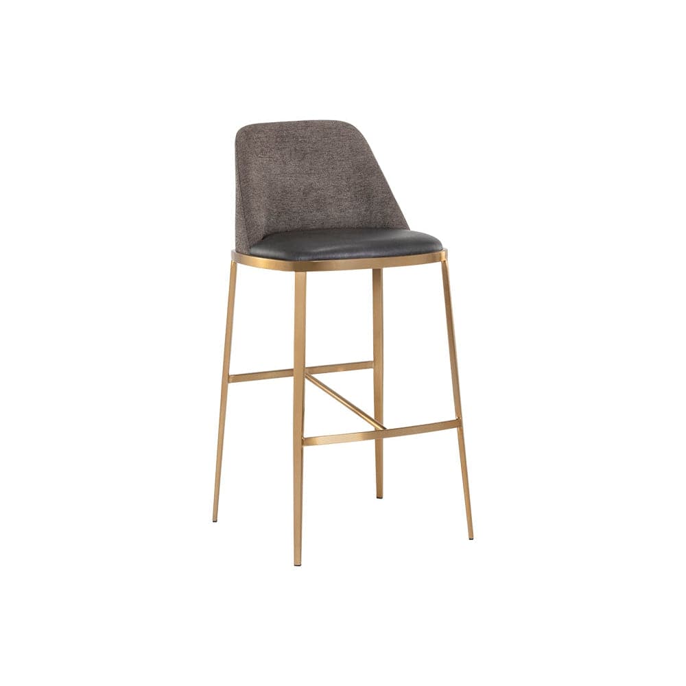 Dover Barstool-Sunpan-SUNPAN-107574-Bar StoolsBravo Portabella / Sparrow Grey-1-France and Son