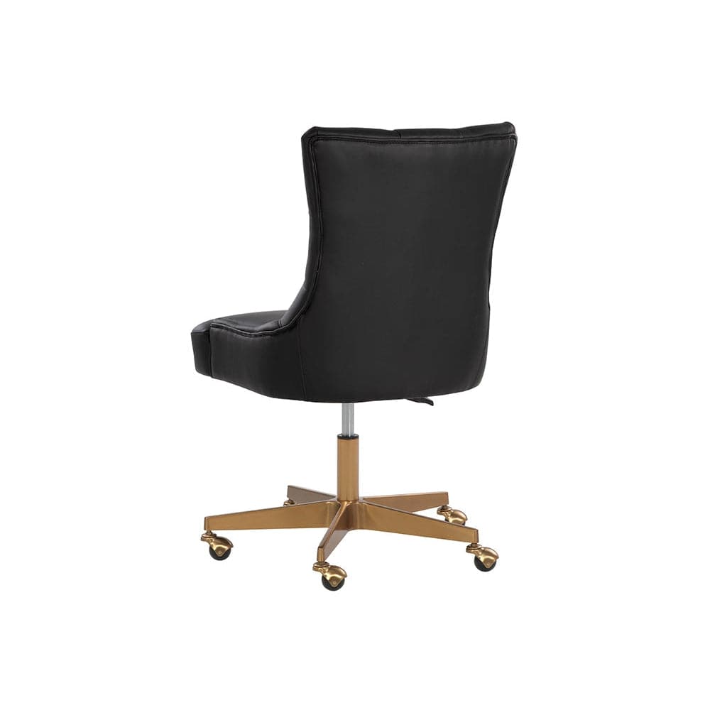 Delilah Office Chair-Sunpan-SUNPAN-107658-Task ChairsBlack-4-France and Son