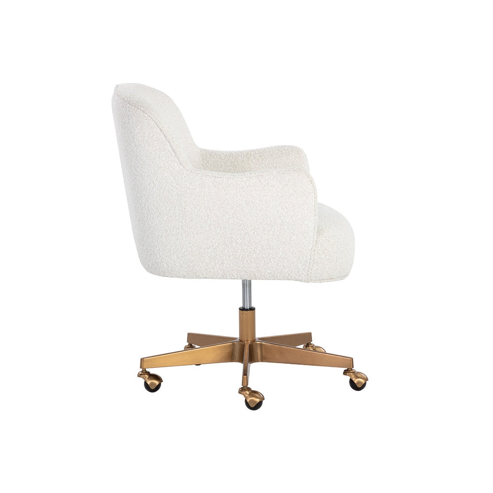 Karina Office Chair-Sunpan-SUNPAN-107854-Task ChairsCopenhagen White-1-France and Son