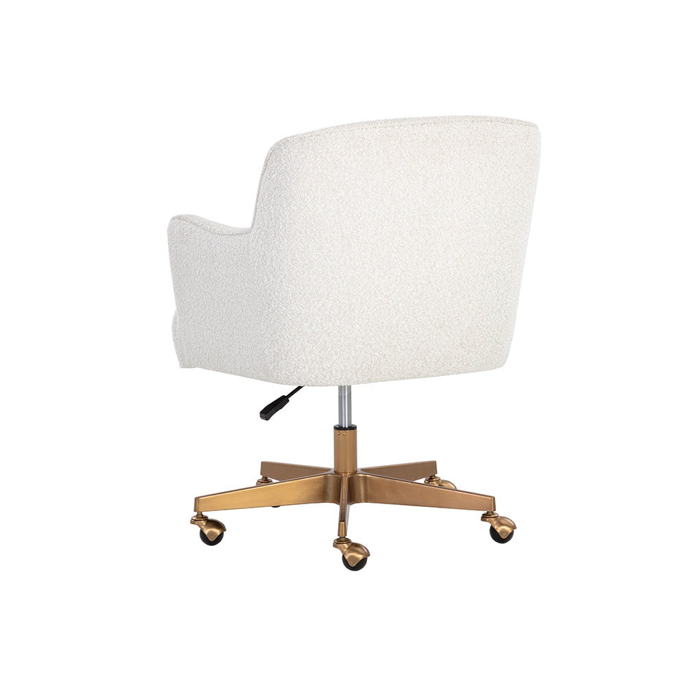 Karina Office Chair-Sunpan-SUNPAN-107854-Task ChairsCopenhagen White-1-France and Son