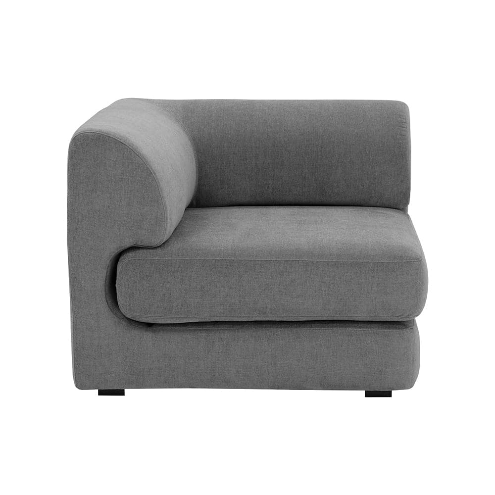 Harmony Modular - Danny Dark Grey-Sunpan-SUNPAN-107899-Lounge ChairsCorner Chair-3-France and Son