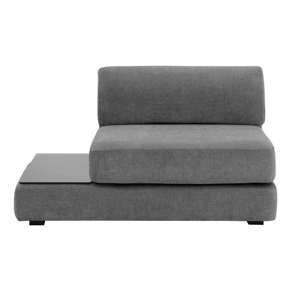 Harmony Modular - Danny Dark Grey-Sunpan-SUNPAN-107899-Lounge ChairsCorner Chair-3-France and Son