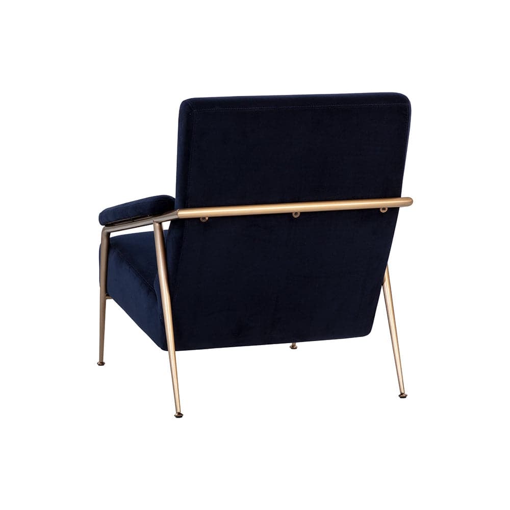 Tutti Lounge Chair - Abbington Navy-Sunpan-SUNPAN-108047-Lounge Chairs-1-France and Son