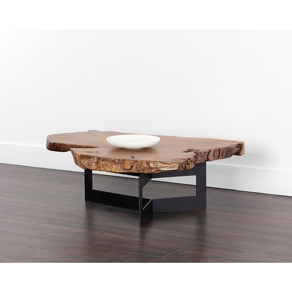 Wyatt Coffee Table - Natural-Sunpan-SUNPAN-108141-Coffee Tables-1-France and Son