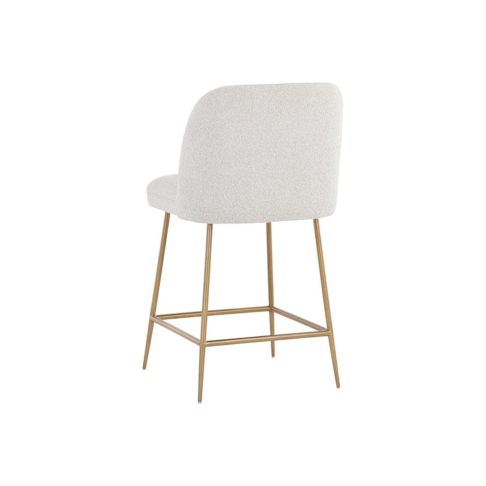 Kelty Counter Stool-Sunpan-SUNPAN-108423-Stools & OttomansGold - Copenhagen White-1-France and Son