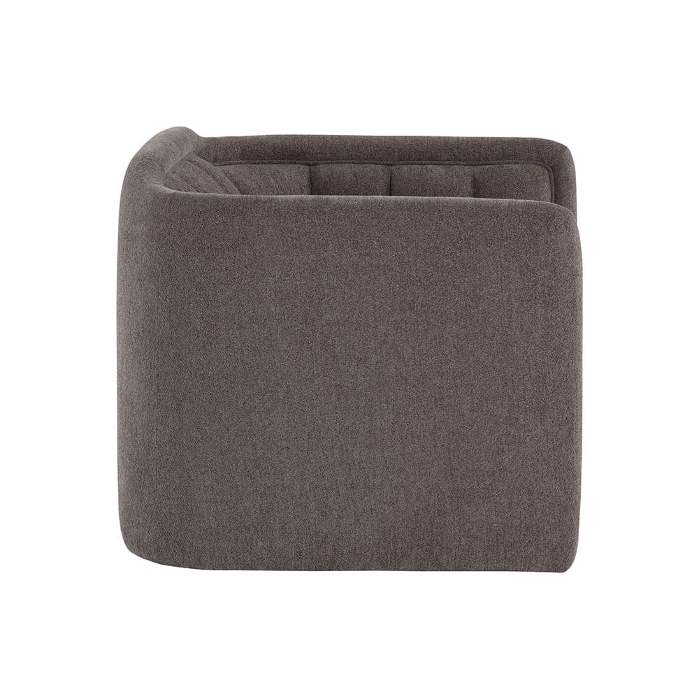 Birrit Swivel Armchair - Alaska Noble Grey-Sunpan-SUNPAN-110705-Lounge Chairs-1-France and Son