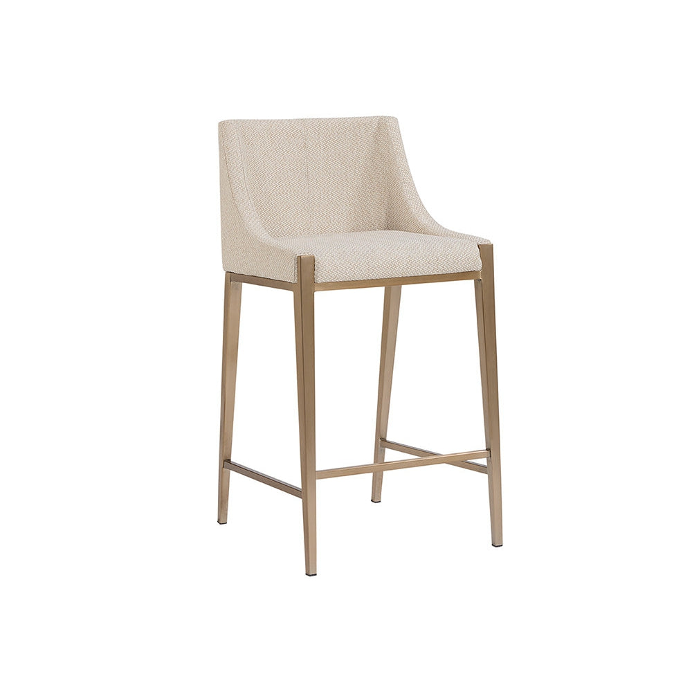 Dionne Counter Stool-Sunpan-SUNPAN-108511-Stools & OttomansMonument Oatmeal-1-France and Son