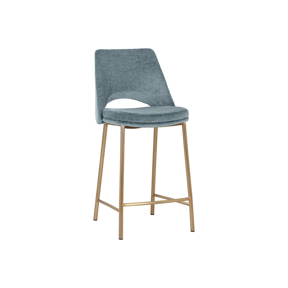 Radella Counter Stool-Sunpan-SUNPAN-108514-Bar StoolsBergen French Blue-1-France and Son