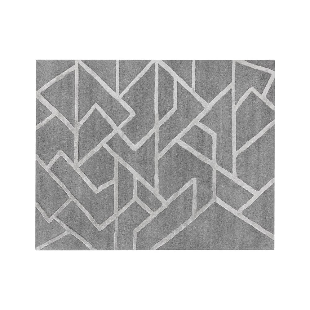 Zizi Hand - Tufted Rug - Dark Grey-Sunpan-SUNPAN-108741-Rugs9' x 12-1-France and Son