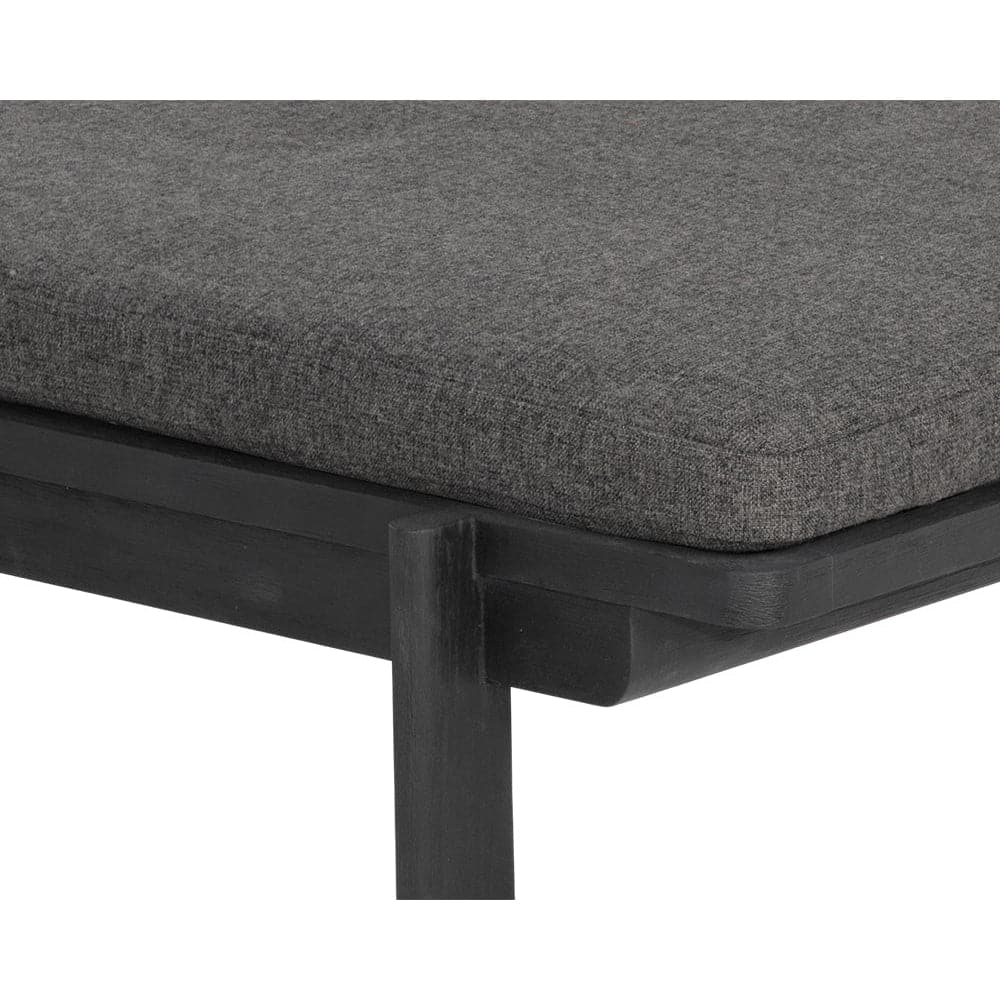 Bahari Daybed - Charcoal - Gracebay Grey-Sunpan-SUNPAN-109055-Daybeds-1-France and Son