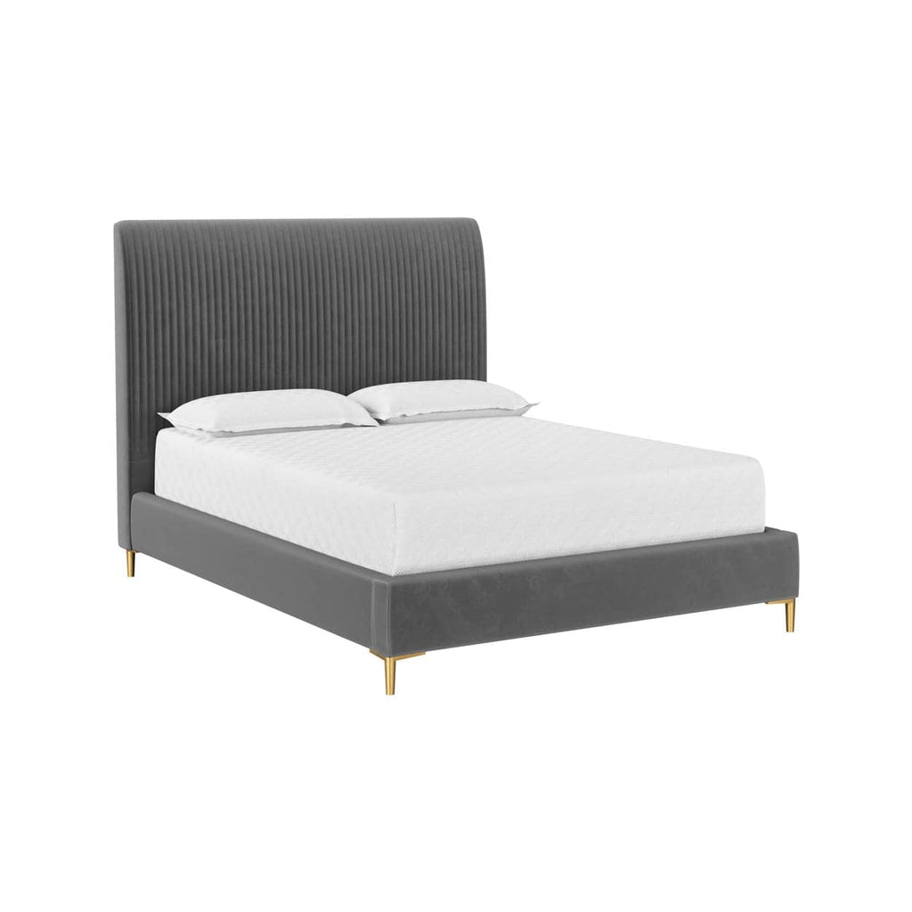 Harris Bed - King - Casablanca Storm-Sunpan-SUNPAN-108440-Beds-1-France and Son