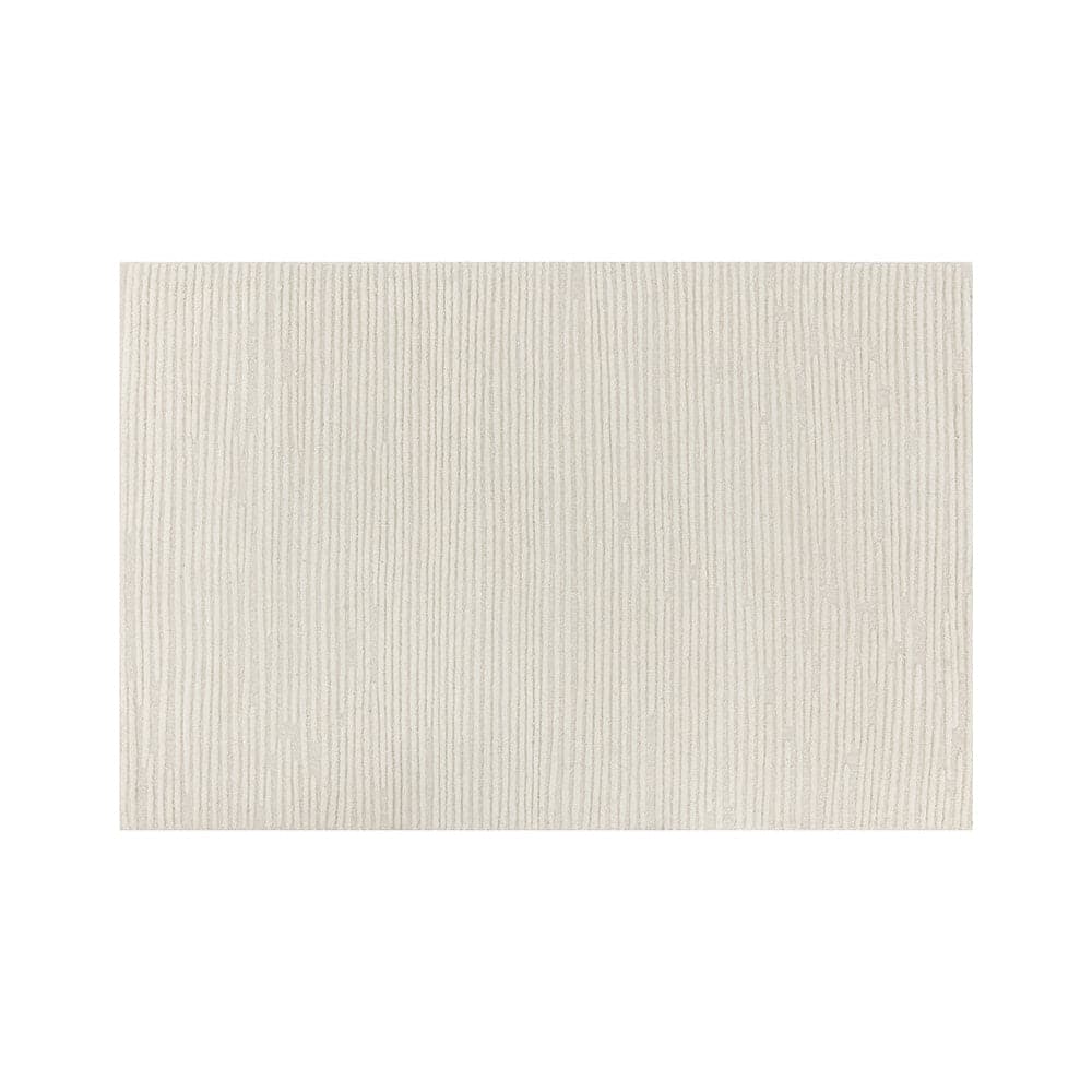 Deva Hand - Woven Rug-Sunpan-SUNPAN-109378-RugsIvory-1-France and Son