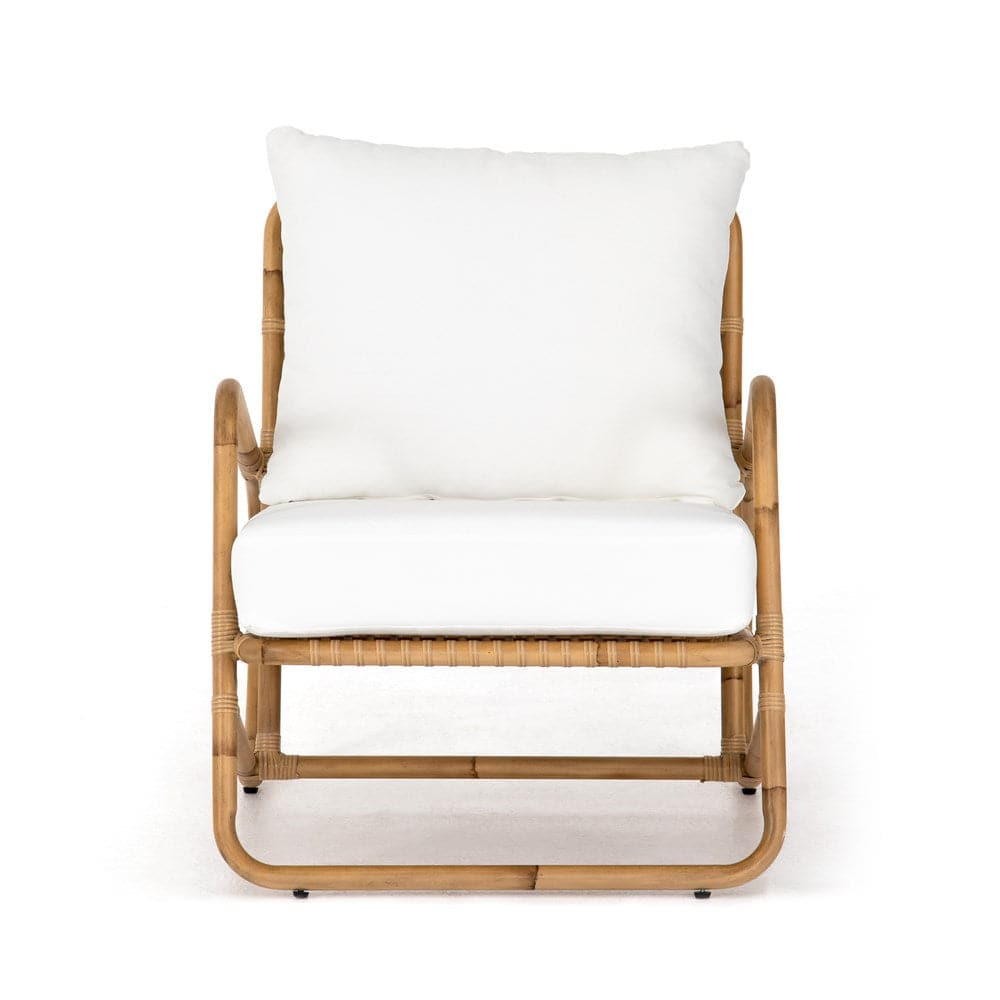 Riley Outdoor Chair-Faux Rattan-Four Hands-FH-109399-001-Lounge Chairs-1-France and Son