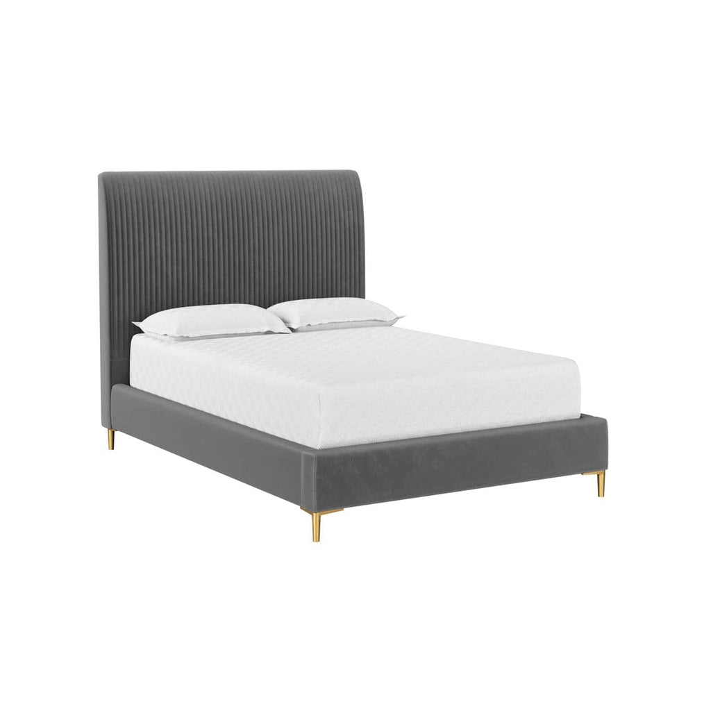 Harris Bed - King - Casablanca Storm-Sunpan-SUNPAN-108440-Beds-1-France and Son