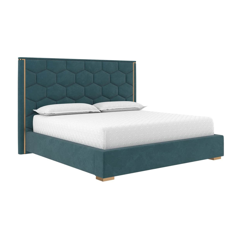 Alisha Bed - King - Meg Taupe-Sunpan-SUNPAN-108710-Beds-1-France and Son