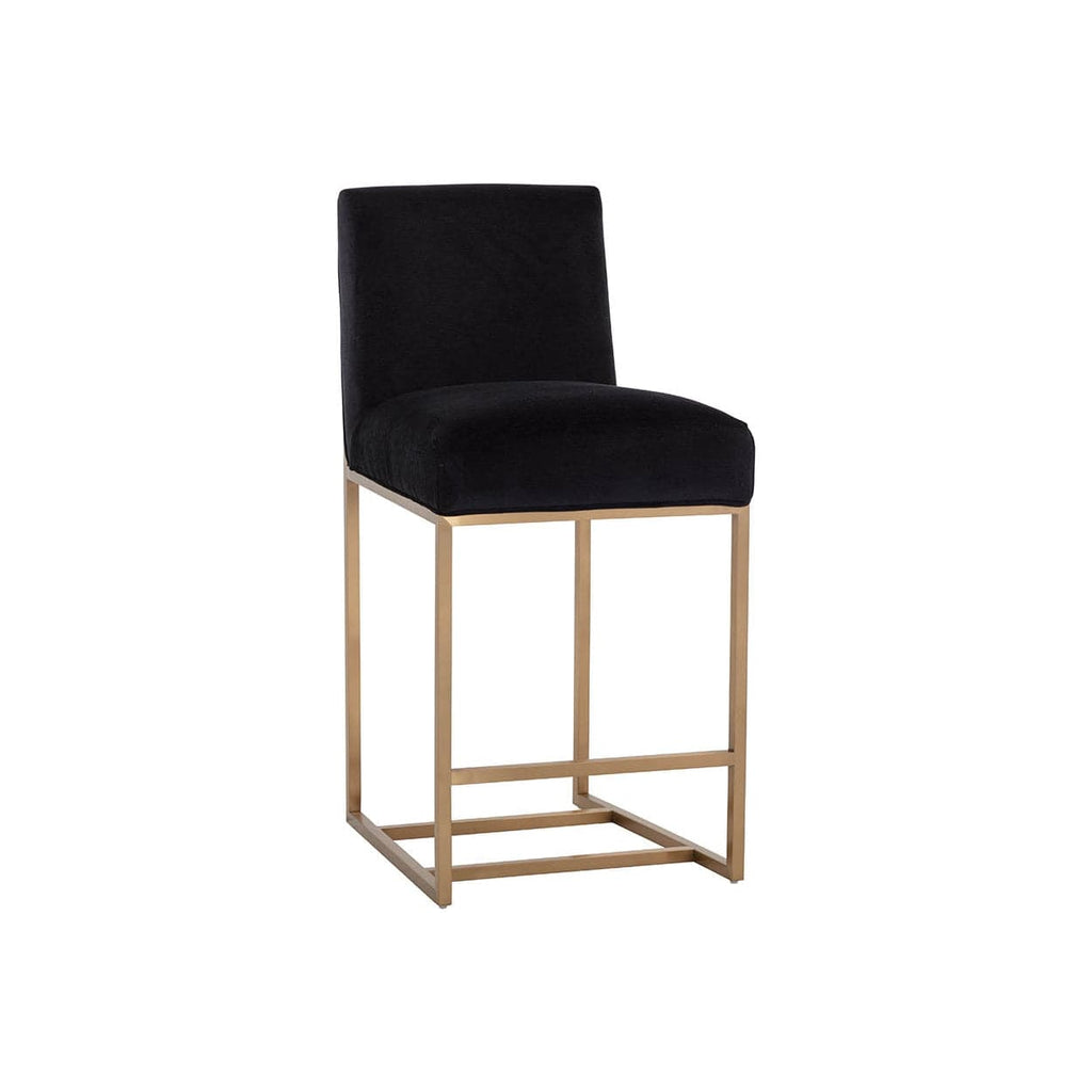 Joyce Counter Stool - Cube Black-Sunpan-SUNPAN-110389-Stools & Ottomans-1-France and Son