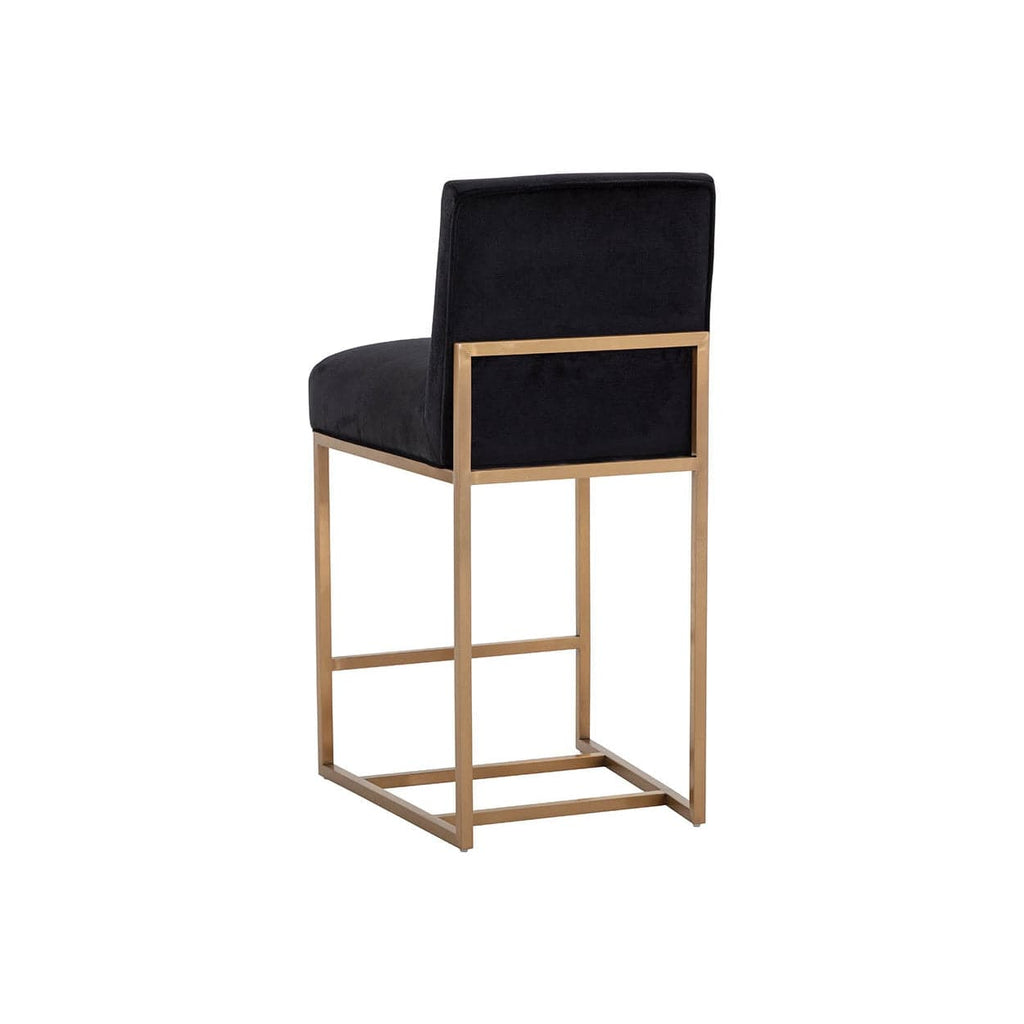 Joyce Counter Stool - Cube Black-Sunpan-SUNPAN-110389-Stools & Ottomans-1-France and Son