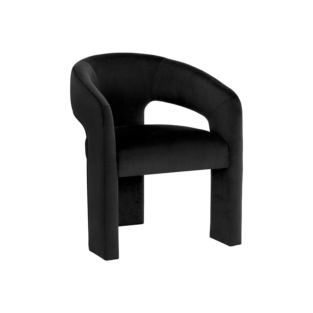 Isidore Dining Chair-Sunpan-SUNPAN-111096-Dining ChairsAbbington Black-1-France and Son