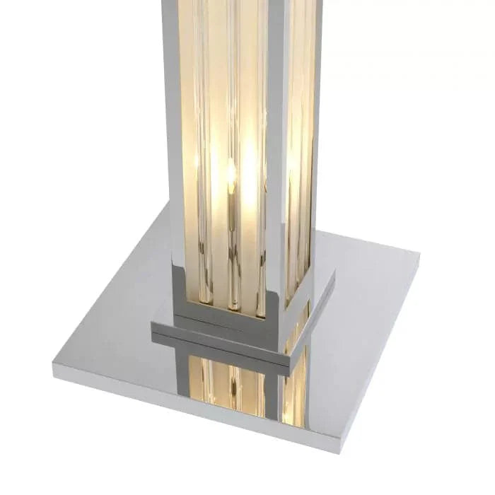Floor Lamp Dorrell nickel finish-Eichholtz-EICHHOLTZ-111315UL-Floor Lamps-1-France and Son