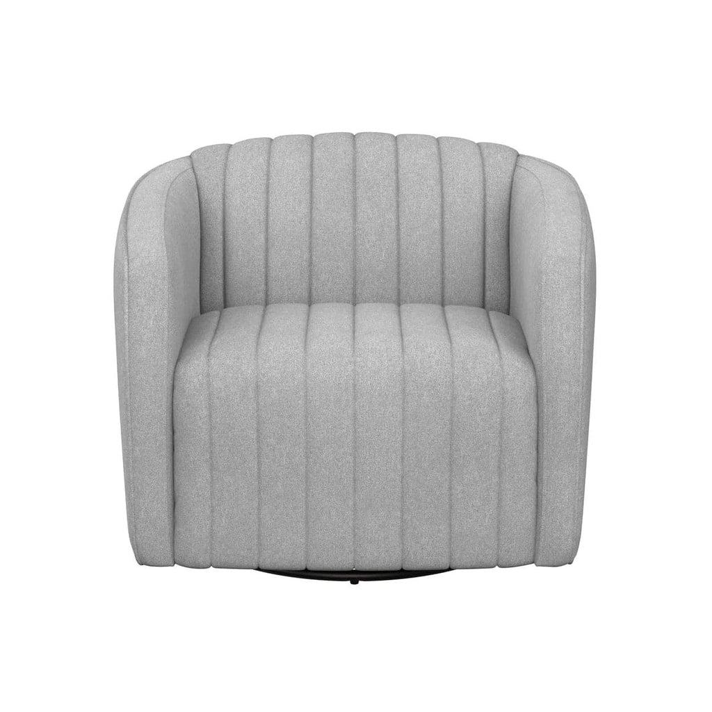 Garrison Swivel Lounge Chair - Abbington Navy-Sunpan-SUNPAN-110185-Lounge Chairs-1-France and Son