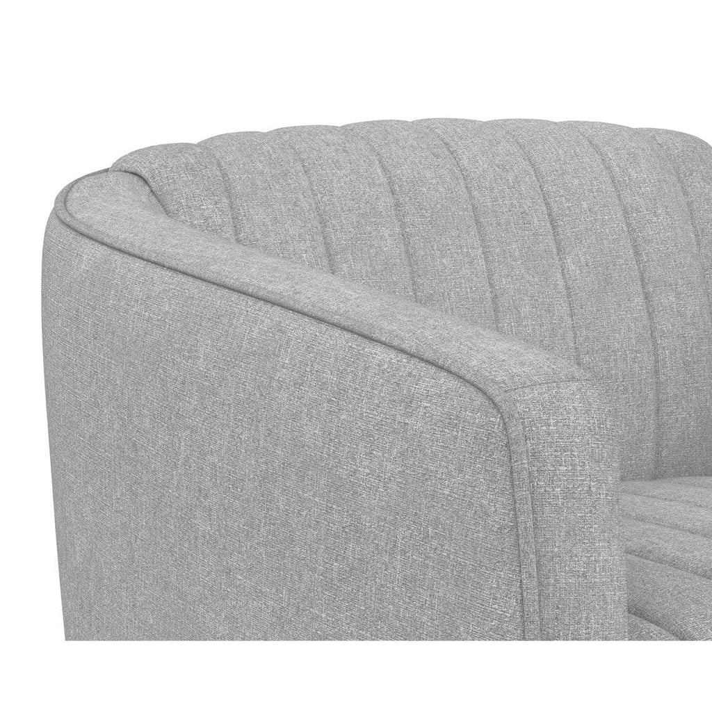 Garrison Swivel Lounge Chair - Abbington Navy-Sunpan-SUNPAN-110185-Lounge Chairs-1-France and Son