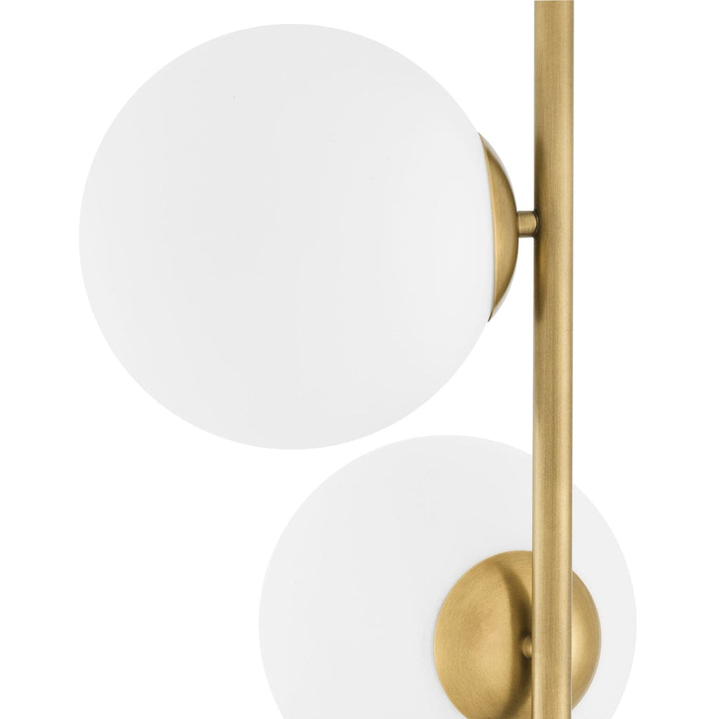 Floor Lamp Tempo - Antique Brass Finish-Eichholtz-EICHHOLTZ-112317UL-Floor Lamps-1-France and Son