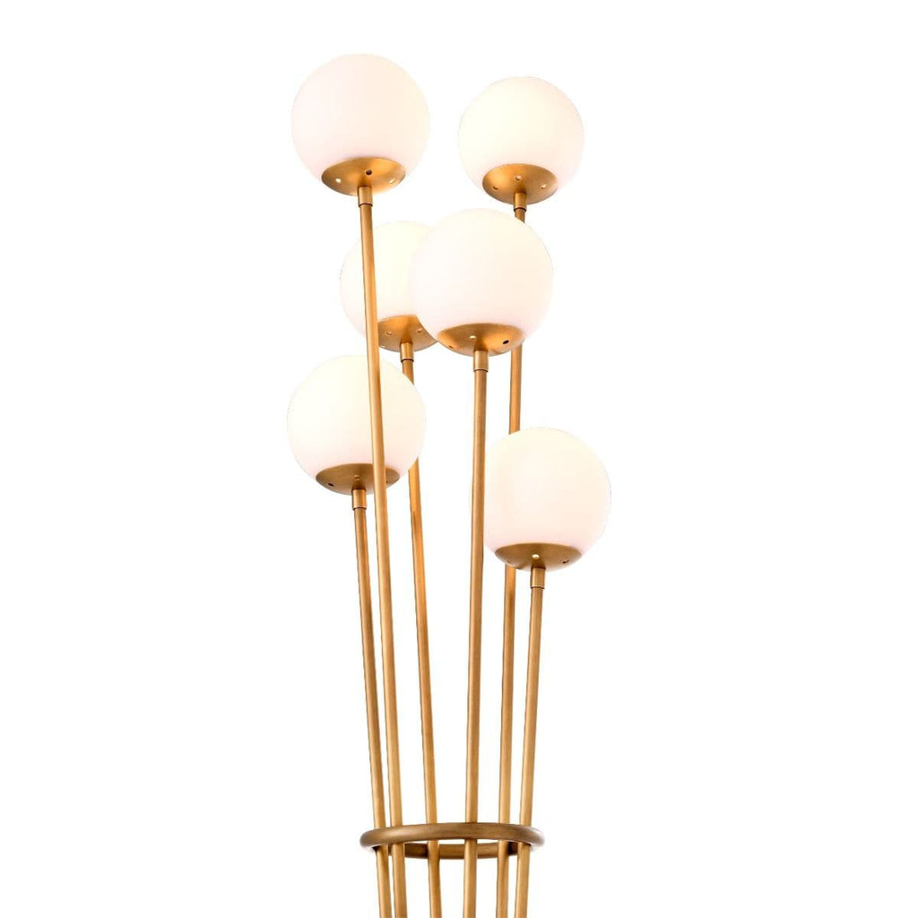 Floor Lamp Tortora - Antique Brass-Eichholtz-EICHHOLTZ-112759UL-Floor Lamps-1-France and Son