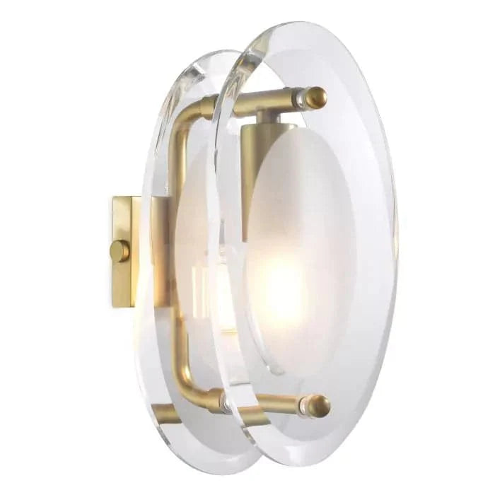 Wall Lamp Sublime antique brass finish-Eichholtz-EICHHOLTZ-114656UL-Wall Lighting-1-France and Son