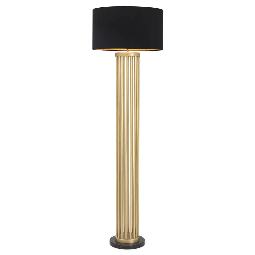 Floor Lamp Condo-Eichholtz-EICHHOLTZ-114902UL-Floor LampsBlack Shade-1-France and Son