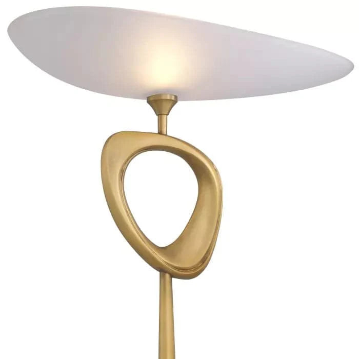 Floor Lamp Celine antique brass finish-Eichholtz-EICHHOLTZ-115322UL-Floor Lamps-1-France and Son